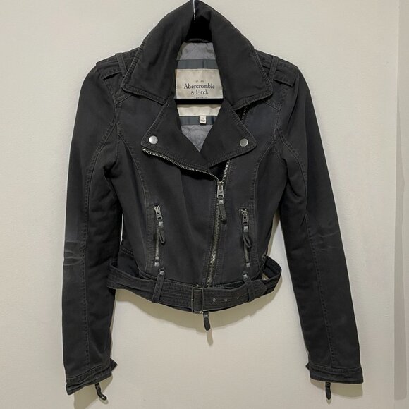 Abercrombie & Fitch Jackets & Blazers - Abercrombie & Fitch Moto Jacket, Size XS